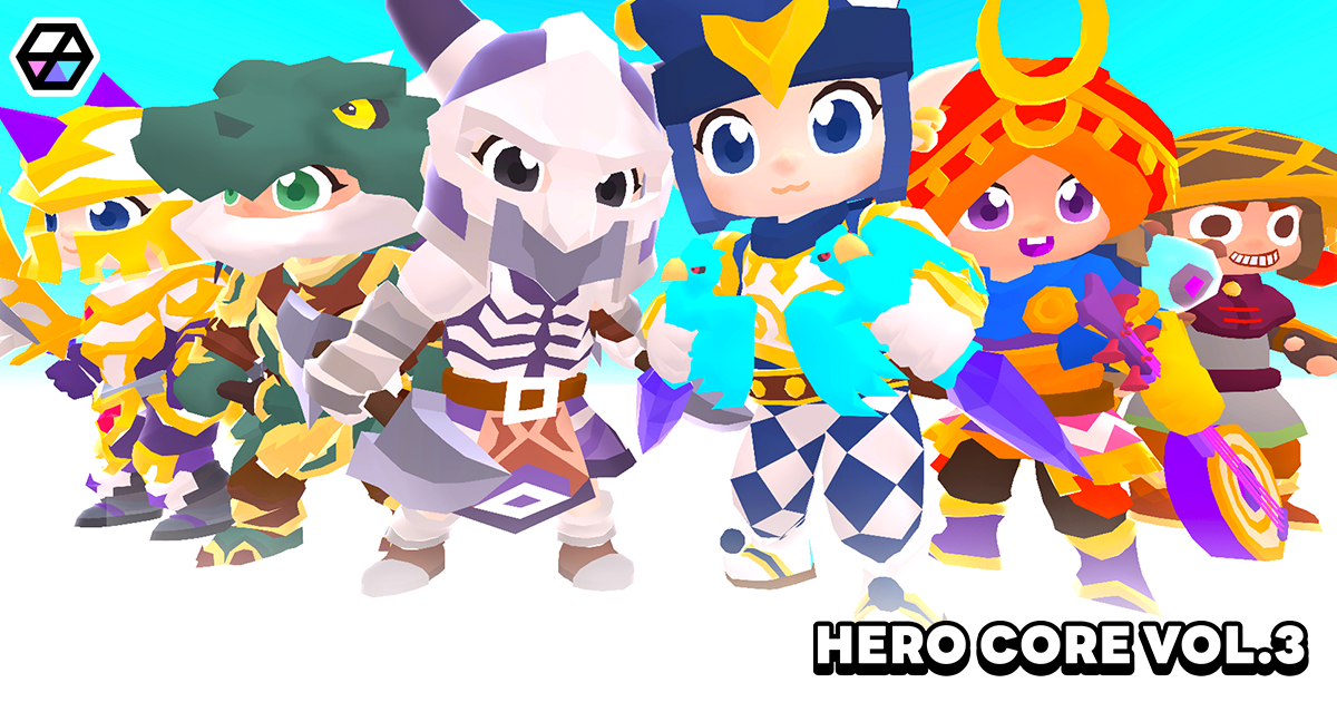 3D Characters - Hero Core Vol.3 | Characters | Unity Asset Store