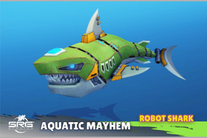 Aquatic Mayhem - Robot Shark