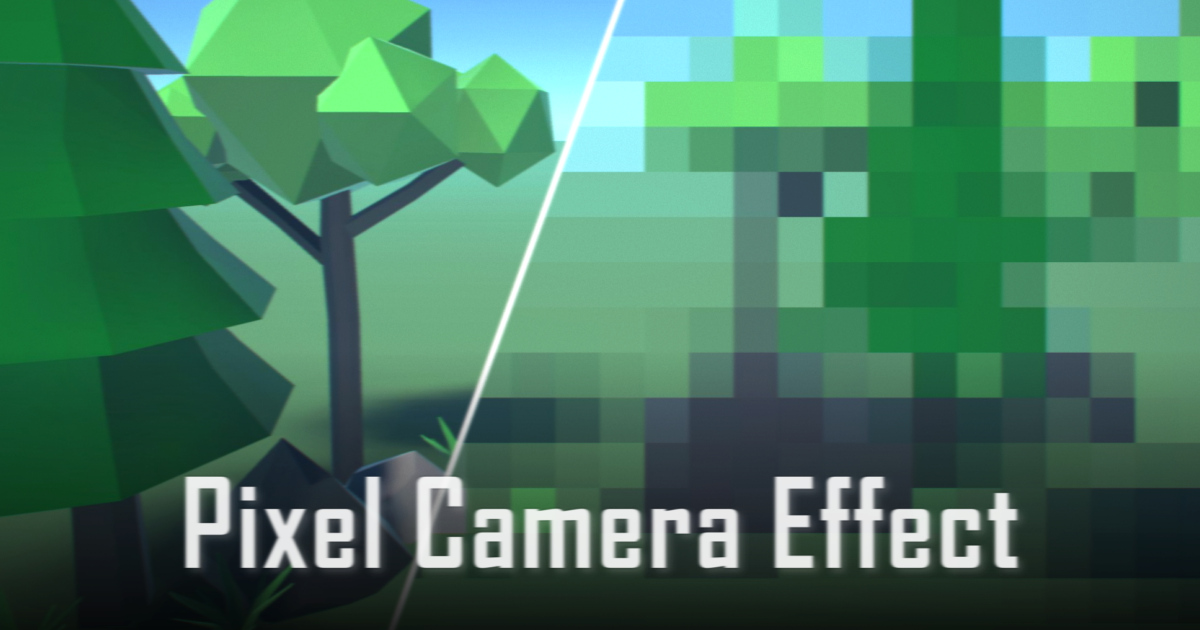 Pixel Camera Effect | Particles/Effects | Unity Asset Store