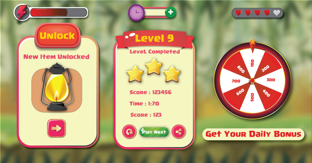 Awesome Game UI pack 10 | 2D Icons | Unity Asset Store