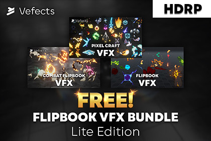 Free - HDRP Flipbook VFX Bundle Lite
