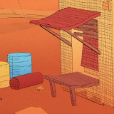 Comic Crosshatch and Outline Shader
