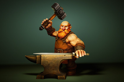 Blacksmith - stylized character