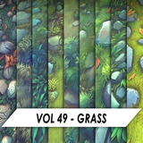 Stylized Textures - Vol 49 - Grass
