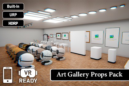 Art Gallery Props Pack