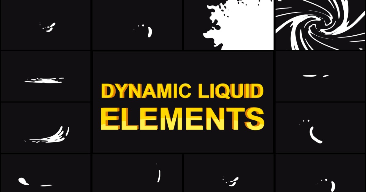 Dynamic Liquid Elements VFX Unity Asset Store