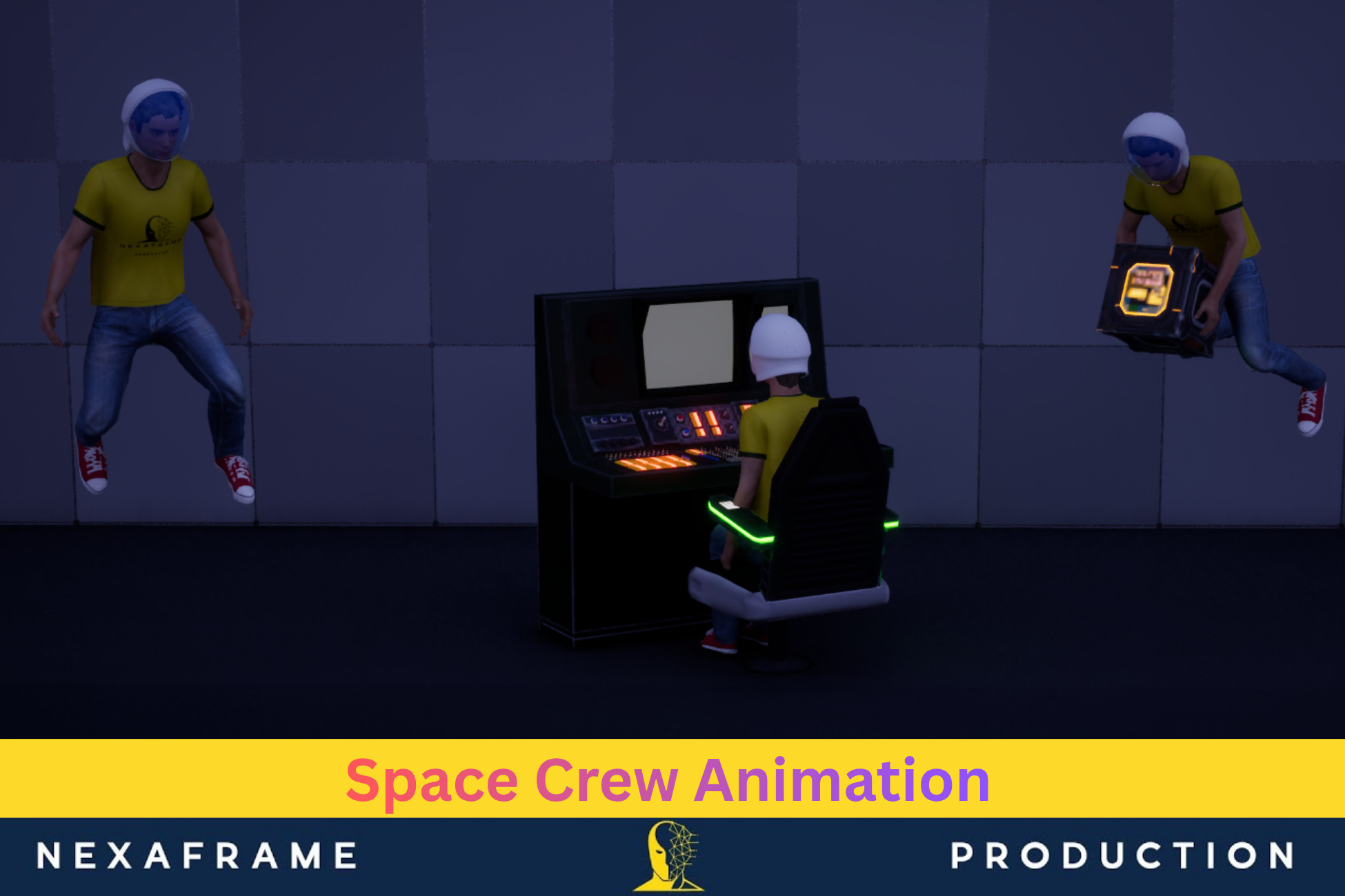 Space Crew Animation