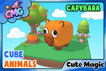 Cute Magic – Capybara Cube Animals Free