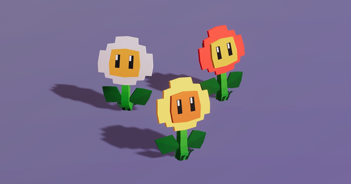 Flower Toon Series | 3D Creatures | Unity Asset Store