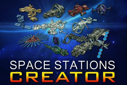 Sci-Fi Space Stations Creator