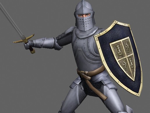 Knight Character Model Unity Male Armored Knight | Characters | Unity Asset Store
