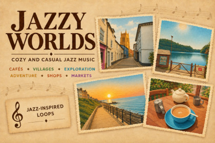 Jazzy Worlds - Cozy & Casual Jazz Music
