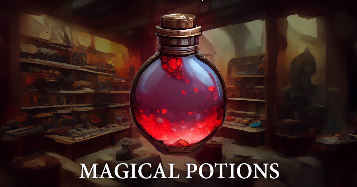 Magical Potions | 2D Icons | Unity Asset Store
