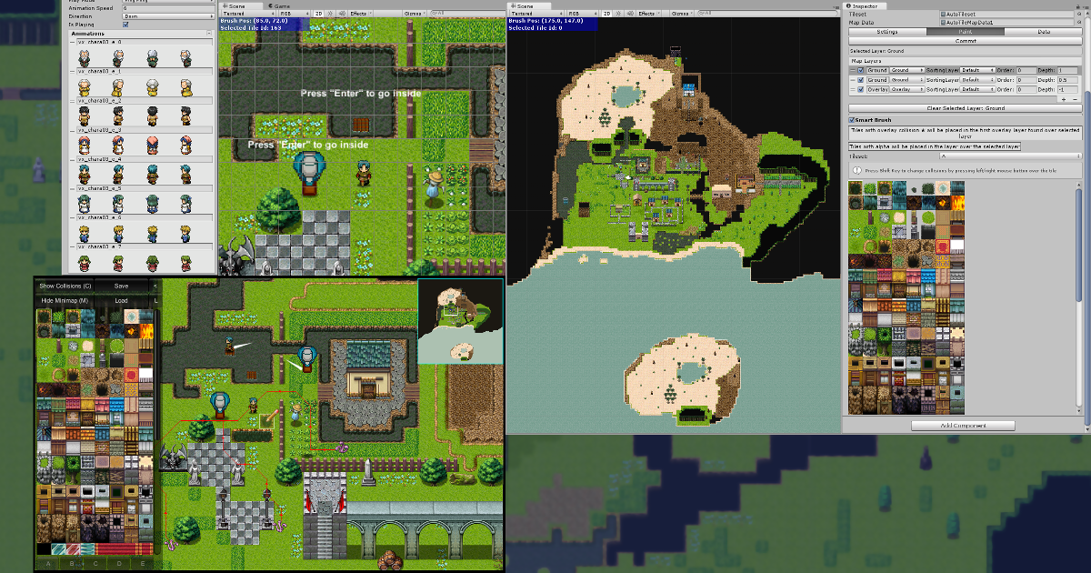 RPG Map Editor Game Toolkits Unity Asset Store