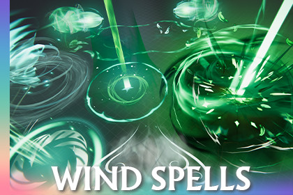Gale Wind Stylized VFX Starter Kit