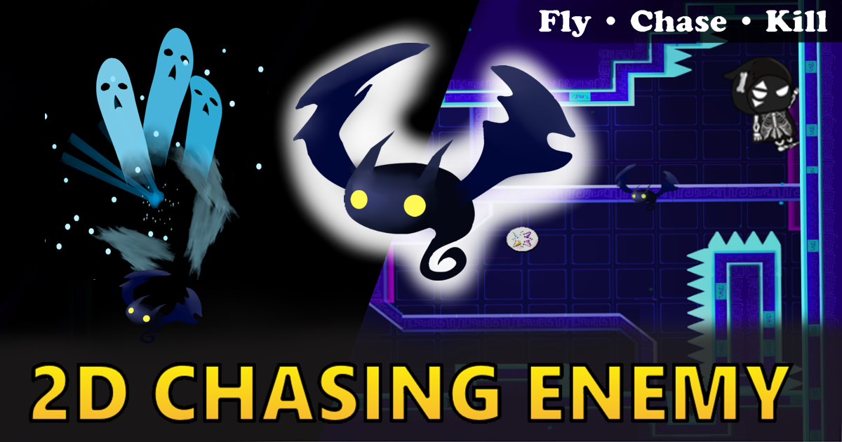 2D Chasing Enemy AI – Platformer Follower with Smooth Animation & VFX ...