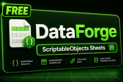 DataForge Lite - ScriptableObject Spreadsheet