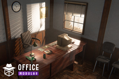 Modular Office Interior - Complete Environment Pack