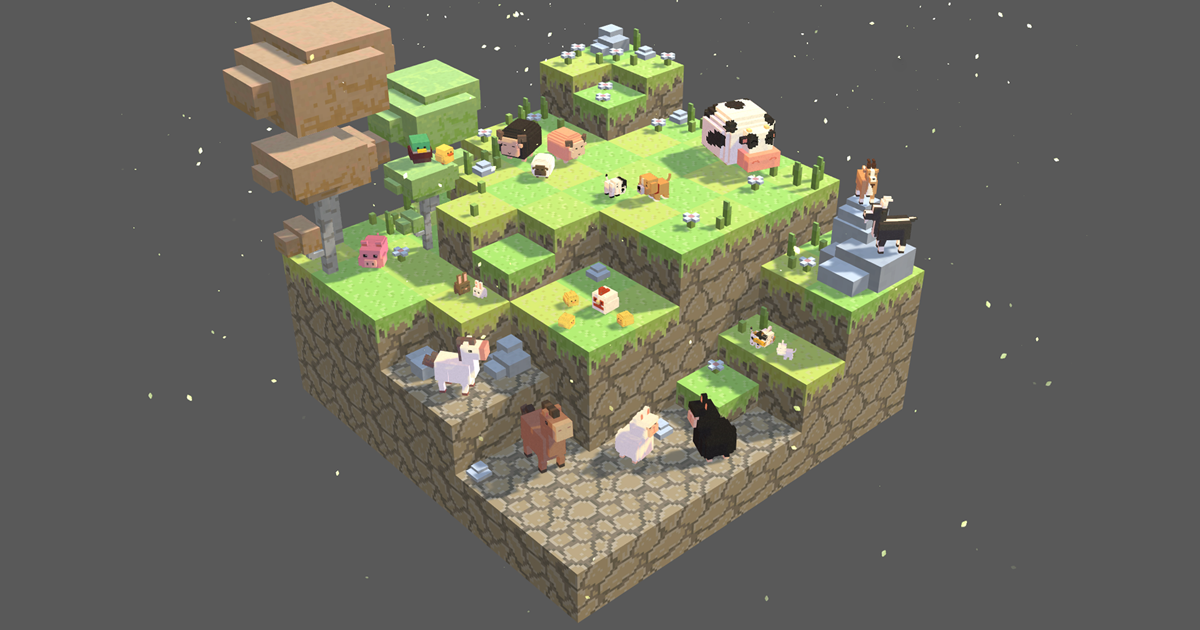 Voxel Animals Pack 1 | Characters | Unity Asset Store