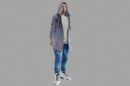 Cyberpunk Street Survivor (Male)