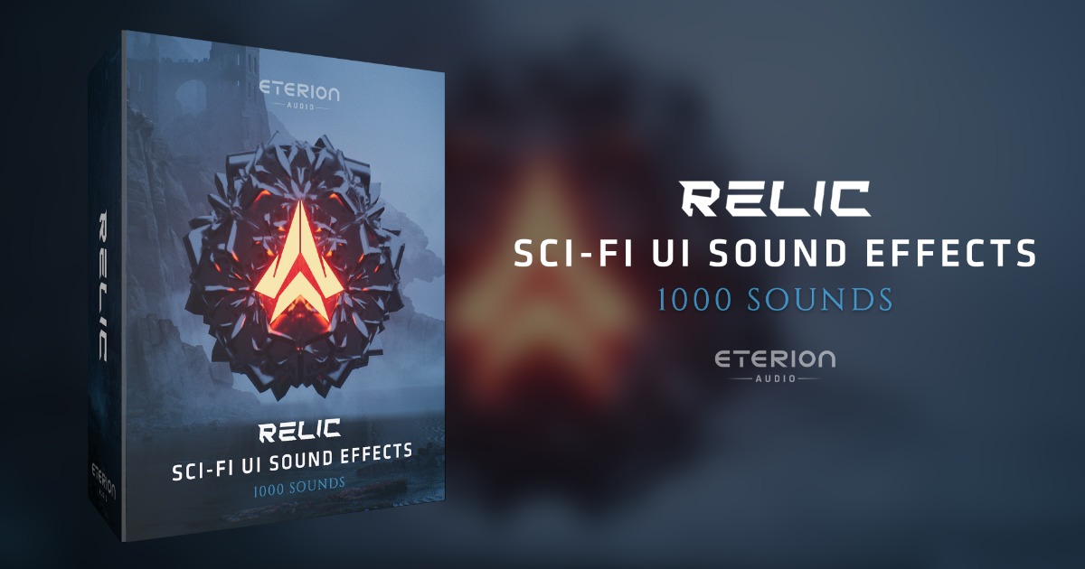 RELIC - Sci-Fi UI Sound Effects | Audio Sound FX | Unity Asset Store