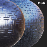 PBR Diamond Metal Plates textures