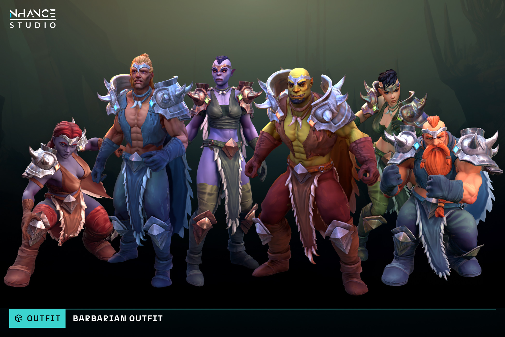Stylized Barbarian Outfit