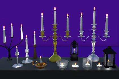 Animated Candles & Lanterns