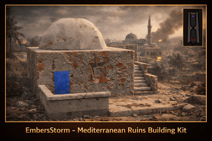 EmbersStorm – Mediterranean Ruins Building Kit