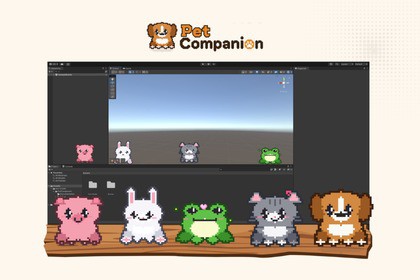 Pet Companion - Tiny Friends for your Workspace