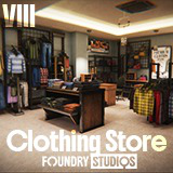 Clothing Store 3d Modular Environment Pack
