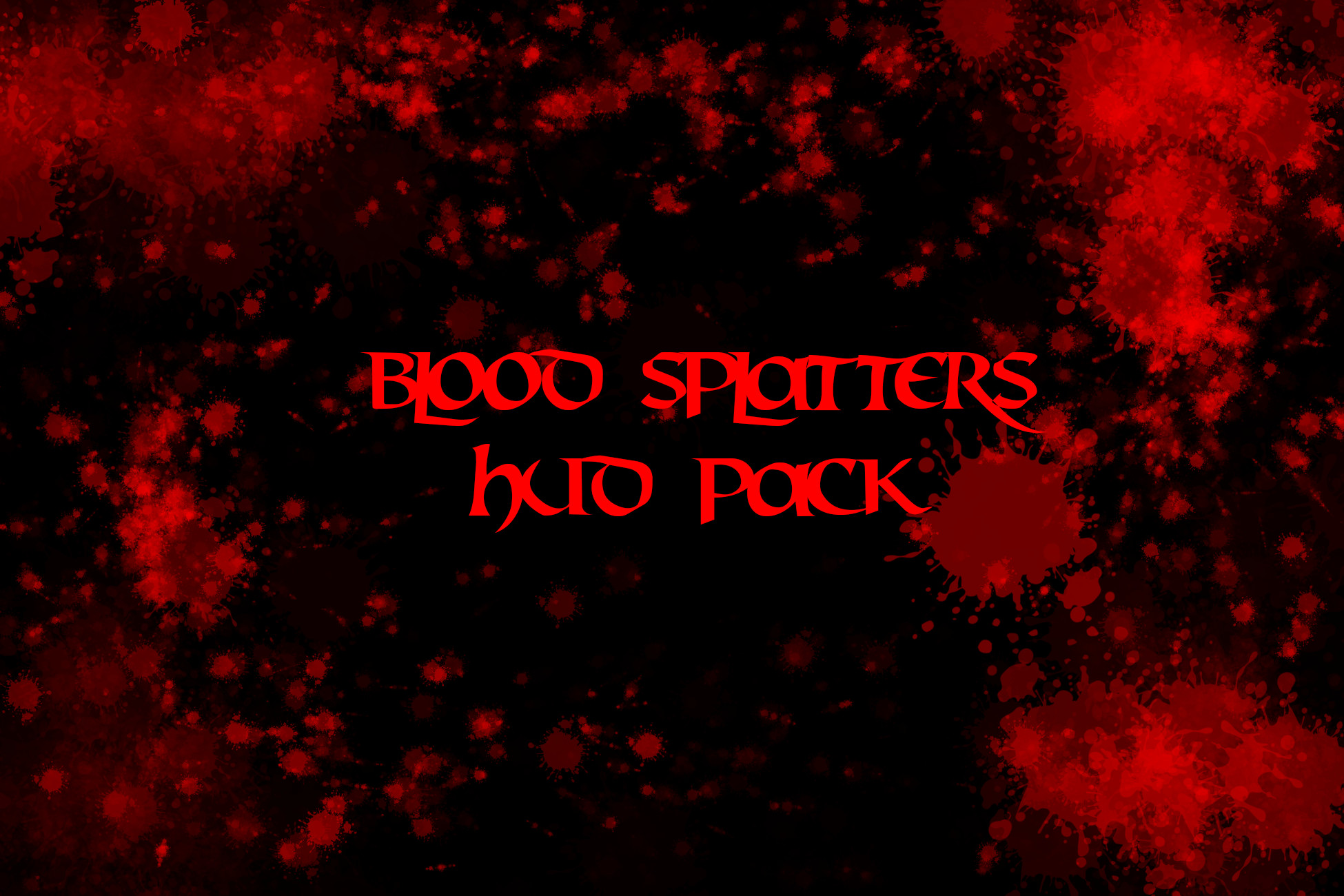 Blood Splatter HUD Pack | 2D Icons | Unity Asset Store