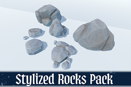 Stylized Rocks Free Demo Pack