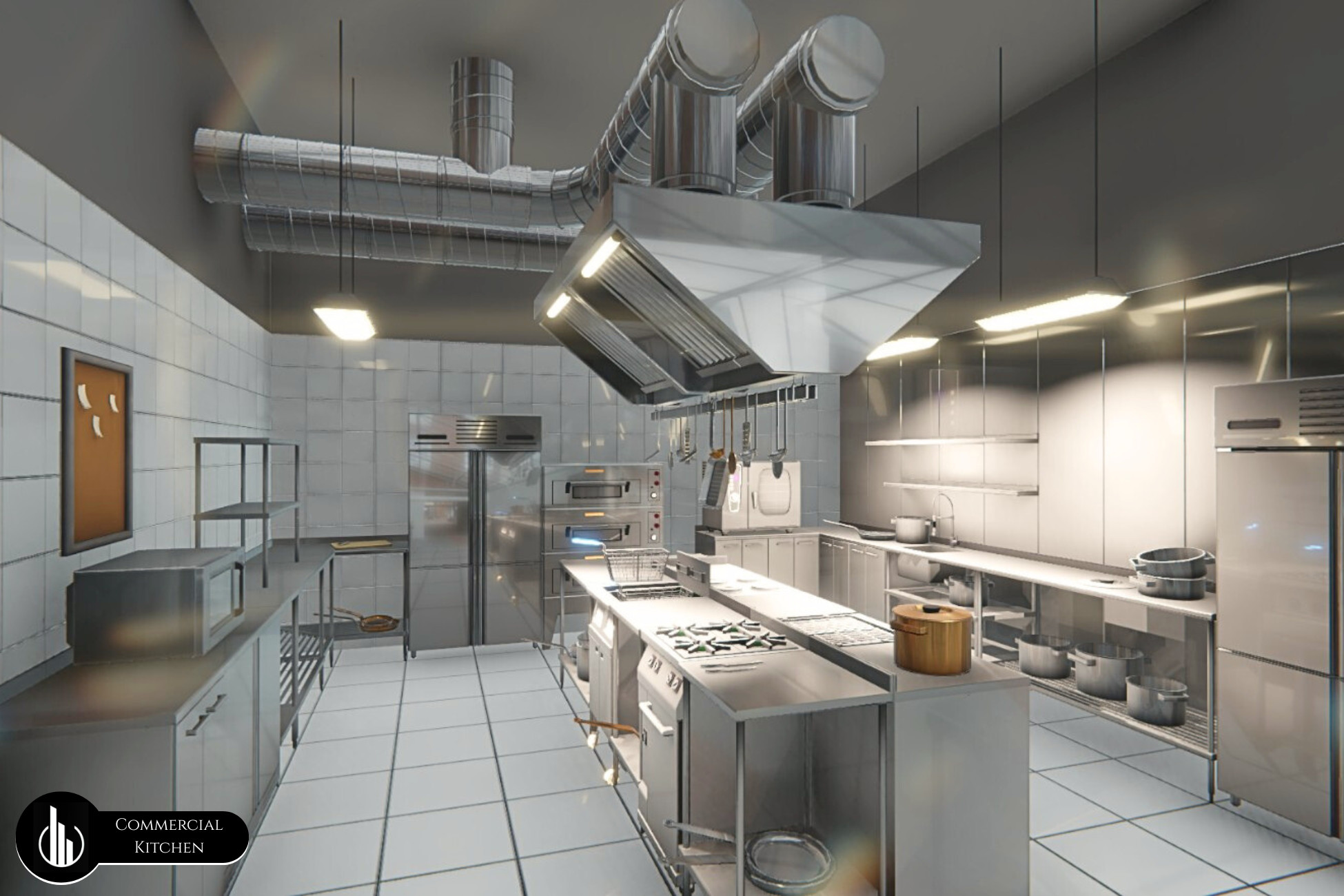 Kitchen Unity Box Commercial Kitchen Asset Pack | 3D Furniture | Unity Asset Store