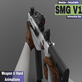 SMG V1 Assault Rifle (Fps - Tps)