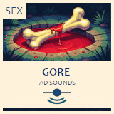 Gore Sound Effects - Audio Pack