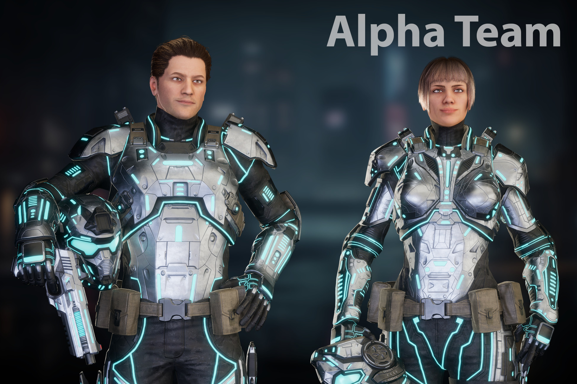Alpha Team RPG Soldier Pack | 3D Characters | Unity Asset Store