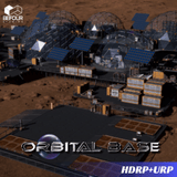 Orbital Base Environment (Sci-Fi Space)