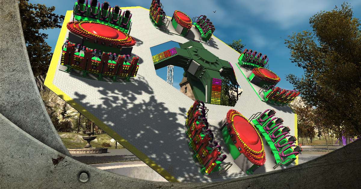 High Detail Fairground Ride 13 - Gravity | 3D Props | Unity Asset Store