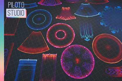 Procedural Spell Indicators VFX