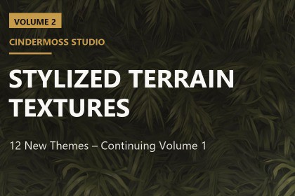 Stylized Terrain Textures - Volume 2