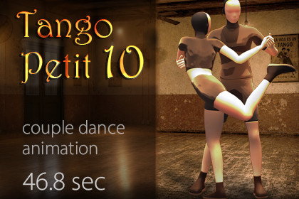 dance: Tango Petit 10 - couple animation (62bpm)