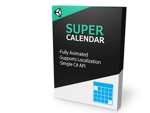 Super Calendar | GUI Tools | Unity Asset Store