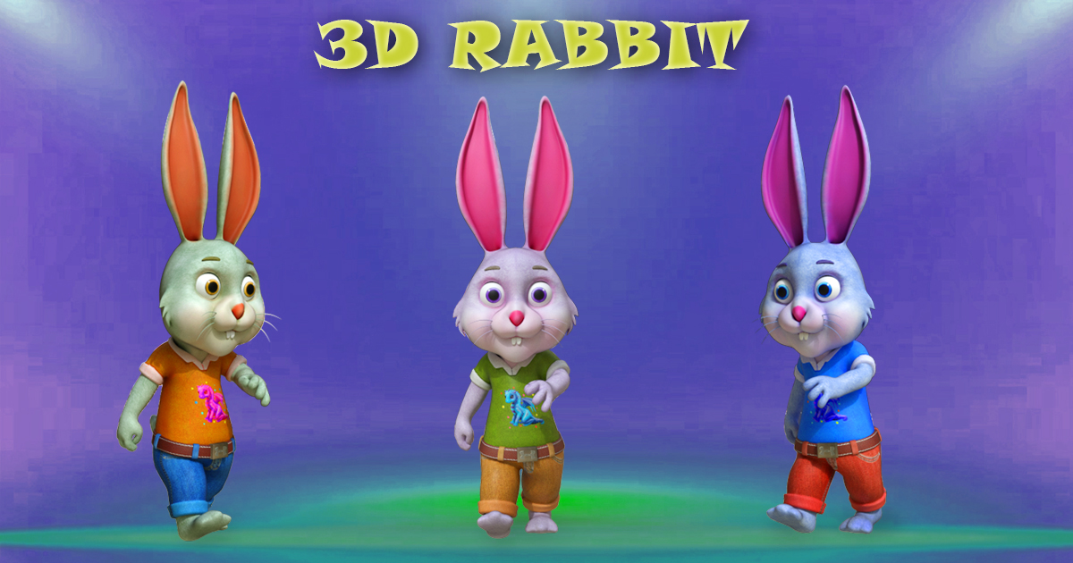 Humanoid Rabbit Character Pack | Characters | Unity Asset Store