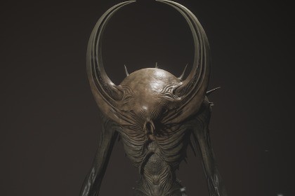 Crescent Horn Horror - Humanoid Creature 3