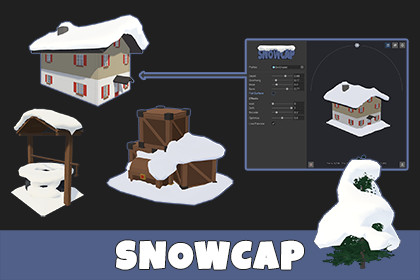 SnowCap - Procedural Snow Mesh