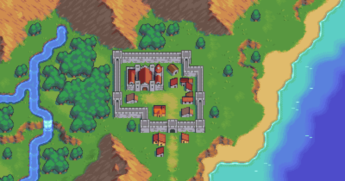 Overworld Tileset 2D Environments Unity Asset Store