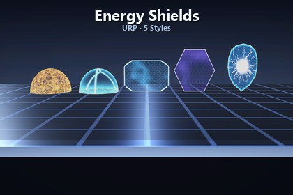 Energy Shields Pack — URP (5 Styles)