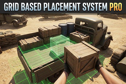 Grid Based Object Pickup & Placement System Pro