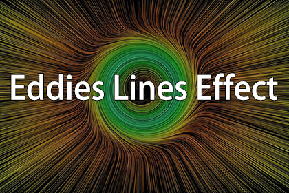 Eddies Lines Rotation Effect By maything